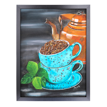 Load image into Gallery viewer, Blue Coffee Cup
